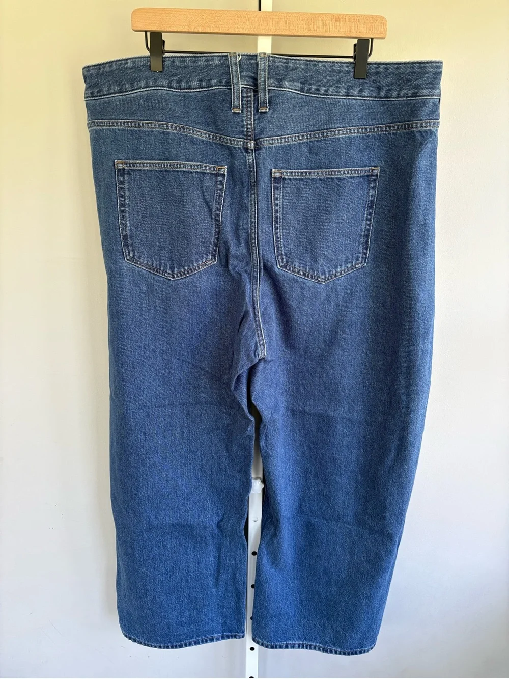 J.Crew Barrel Leg Jeans Women’s 34 High Rise Blue Denim